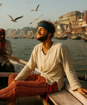 Hand Rowed Boat Ride – Authentic Banaras Experience