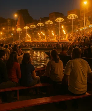 Evening Ganga Aarti Boat Ride – Dashashwamedh Ghat