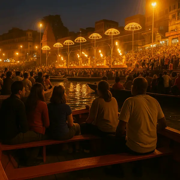 Evening Ganga Aarti Boat Ride – Dashashwamedh Ghat