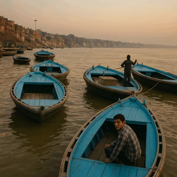 Morning Sunrise Boat Ride – Assi to Dashashwamedh