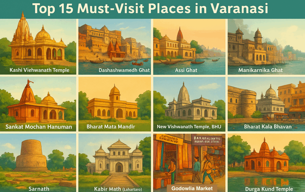 places to visit in Varanasi