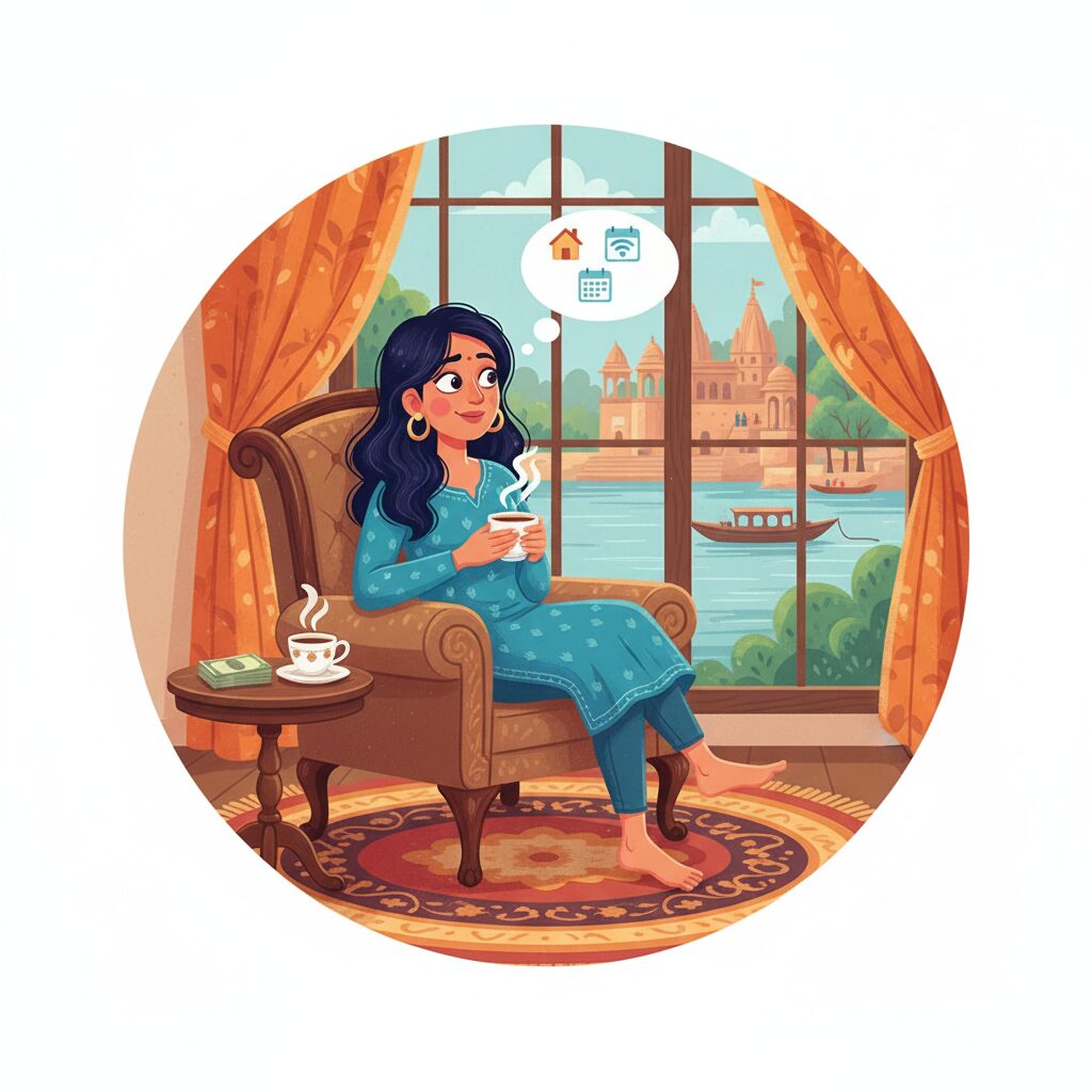 Peaceful homestay in Varanasi near Assi Ghat